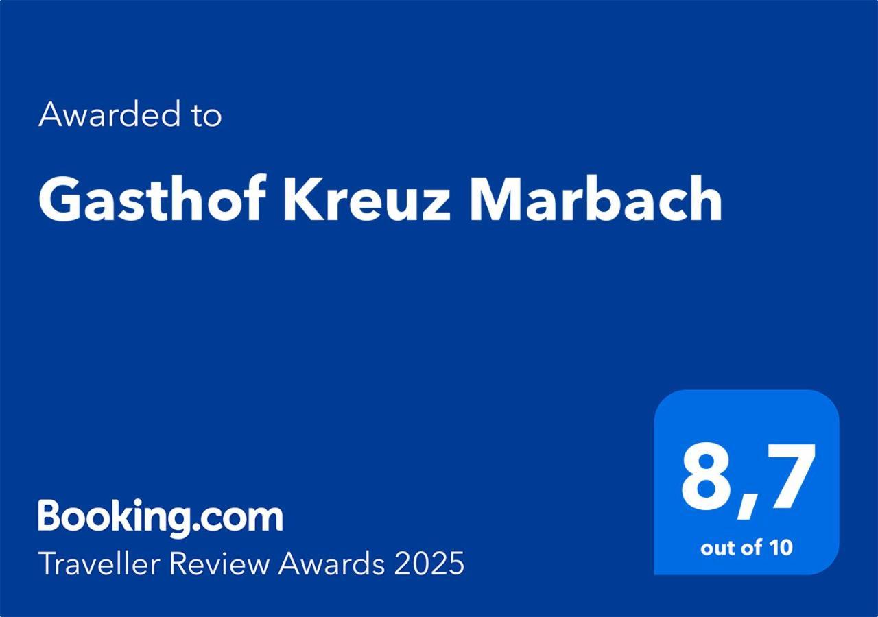 Gasthof Kreuz Marbach Luaran gambar